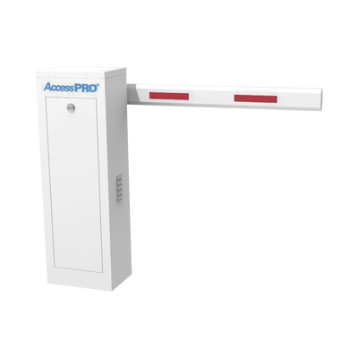 Barrera Vehicular Derecha / Soporta brazo de hasta 4 metros / Tiempo de Apertura 3 segundos Marca ACCESSPRO Modelo: KT-XBF-4MR