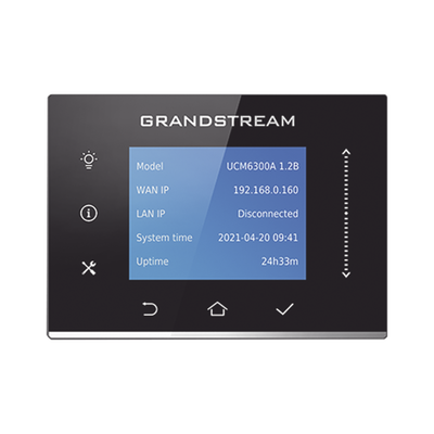 Conmutador IP-PBX 250 usuarios Grandstream UCM 6300A