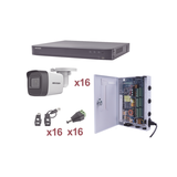 KIT Video Grabación  HIKVISION TurboHD 1080p  DVR 16 Canales
