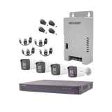 KIT Video Grabación HIKVISION Audio Bidireccional TurboHD 4K-3K  DVR 8 Canales 4K 