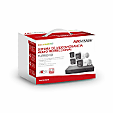 KIT Video Grabación HIKVISION COLORVU TURBOHD 1080pLite  DVR 4 Canales 
